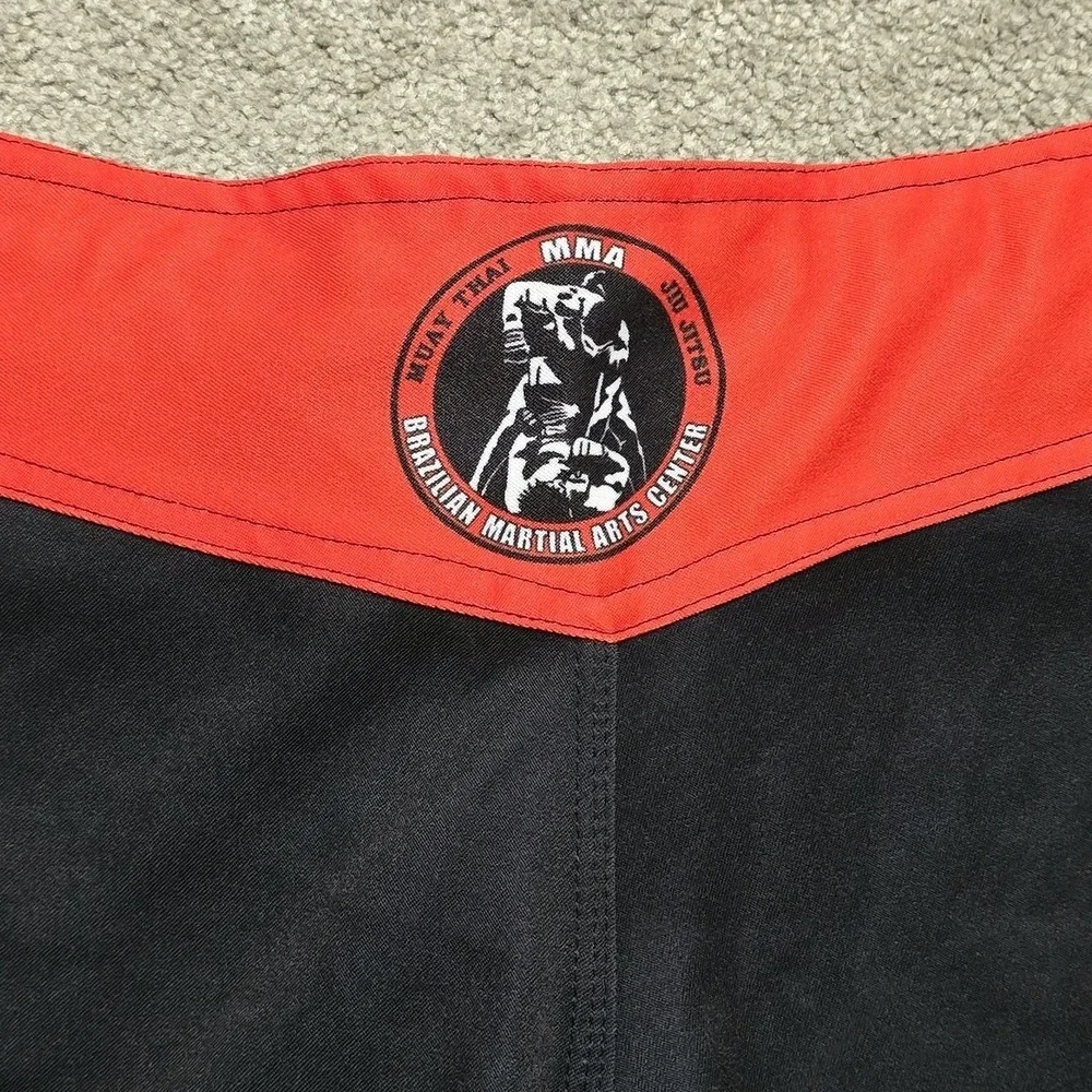 BMAC Martial Arts Mens Shorts 35 XL Training‎ Samurai MMA Muay Thai Grappling